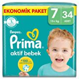 Prima Bebek Bezi Aktif Bebek 7 Numara 34
