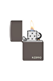 Zippo Çakmak Parlak Black ice Benzin Taş Hediyelik Set du10-150zl