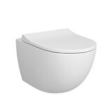 VitrA Sento 7748B001-0559 Rim-ex Asma Klozet, 54 cm, Mat Beyaz