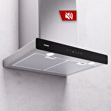 Kügerr F10 60 cm Gri Ankastre Davlumbaz