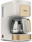Karaca Just Coffee Aroma 2 in 1 Filtre Kahve ve Çay Demleme Makinesi Wood Craft