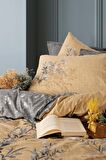 Cotton Box Modeline Çiçekli Pamuk Çift Kişilik Nevresim Takımı
