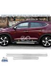Hyundai Tucson Krom Yan Kapı Çıtası 4 prç. 2015 ve üzeri P.Çelik