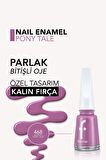 Flormar Nail Enamel Yüksek Pigmentli & Parlak Bitişli Oje Fne-468 Pony Tale