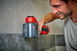 Einhell Akülü Yüzey Temizleyici PICOBELLA 18/90 Power X-Change (18 V, su sıçrama koruması, 2x fırça, 3x temizlik pedi, duvar montajı, akü dahil değildir) - 3424220