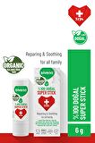 Siveno %100 Doğal Super Stick Anlık Yatıştırıcı Onarıcı Organik Yalancı İğde Yağlı Bitkisel 6 gr