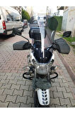 Bajaj V15 Siperlik Ön Cam 2017 2018 Model 57cm Açıkfüme Renkli 4mm ORTA BOYLU CAM