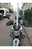Bajaj V15 Siperlik Ön Cam 2017 2018 Model 57cm Şeffaf Renkli 4mm