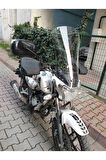 Bajaj V15 Siperlik Ön Cam 2017 2018 Model 57cm Şeffaf Renkli 4mm