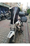 Bajaj V15 Siperlik Ön Cam 2017 2018 Model 57cm Siyah Renkli 4mm