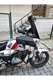 Bajaj V15 Siperlik Ön Cam 2017 2018 Model 57cm Siyah Renkli 4mm