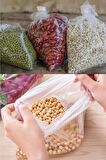 Naksan Arma Şeffaf Naylon 5 lik 30x52 Cm. Bakkaliye Poşeti Torbası - 1 Kg. - Ort. 85 Adet - 3 Paket