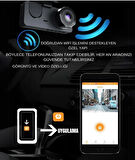  Üç Kameralı Wi‑Fi Araç İçi Kamera – GPS Takip & G-Sensor Özellikli Güvenlik Çözümü