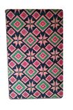 Makine Dokuması Baklava Desenli Büyük Kilim, Yeşil