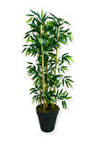 YAPAY YAPRAKLI BAMBU AĞACI 5 BAMBU'LU 110 CM