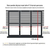 Bambu Stor Zebra Perde Etek Dilimsiz