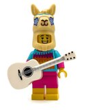 Orjinal Lego Minifigür Pinata Llama Costume Suit Girl with Guitar