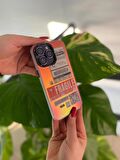 Erkek Kadın Hologramlı Renkli Barkod Model İphone 14 Pro Max Telefon Kılıfı