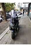 Barossa ADV 125 Siperlik Ön Cam 2024 Model 57cm Açıkfüme Renkli 4mm KISA SPOR CAM