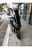 Barossa ADV 125 Siperlik Ön Cam 2024 Model 57cm Siyah Renkli 4mm KISA SPOR CAM