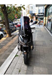 Barossa ADV 125 Siperlik Ön Cam 2024 Model 57cm Siyah Renkli 4mm KISA SPOR CAM