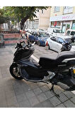 Barossa ADV 125 Siperlik Ön Cam 2024 Model 57cm Şeffaf Renkli 4mm KISA SPOR CAM