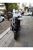 Barossa ADV 125 Siperlik Ön Cam 2024 Model 65cm Şeffaf Renkli 4mm ORTA BOYLU CAM
