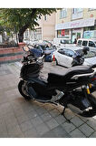Barossa ADV 125 Siperlik Ön Cam 2024 Model 65cm Şeffaf Renkli 4mm ORTA BOYLU CAM