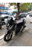 Barossa ADV 125 Siperlik Ön Cam 2024 Model 78cm Şeffaf Renkli 4mm UZUN CAM