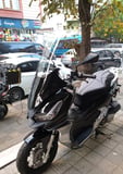 MOTOCAM Barossa ADV 125 Ön Cam 2025-2026 Model 78cm Şeffaf Renkli 4mm UZUN
