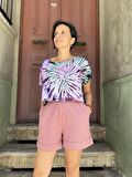 Batik Tasarım Crop Bluz, bohem Bluz, Tasarım Bluz, Salaş Bluz