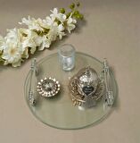 SÖZ NİSAN TEPSİ CİFTCAM DAMAT KAHVE SET
