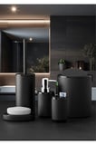 Siyah 5'li Banyo Takımı banyo Dekorasyonu Için Beşli Set banyo Aksesuar Ve Düzenleyicileri
