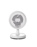 Sessiz Çalışan Mini Masaüstü Fan 2 Kademeli Otomatik Salınımlı