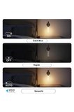 Sensörlü USB Şarjlı Mıknatıslı Taşınabilir Ahşap Görünümlü Duvar Aplik