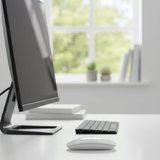 Beyaz Renkli Ergonomik Sessiz Kablosuz Mouse – USB Alıcılı, Ofis ve Oyun İçin Konforlu Bilgisayar Faresi MS6310