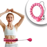 Ayarlanabilir Zayıflatıcı Hulahop Bel ve Karın Bölgesi İçin İnceltici Fitness Aleti Spor Çemberi