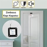 Yangına Dayanıklı Sıva Üstü Tüm Kapılar İçin Uygun Otomatik Kapanan Hızlı Otomatik Kapı Kapama