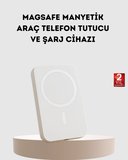 5000mAh Manyetik Powerbank – iPhone Serisi İçin Taşınabilir Kablosuz Şarj Cihazı