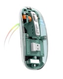 Pilli Kablosuz Mouse Bluetooth ve USB Uyumlu Sessiz Tıklama