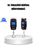 Dijital El Kantarı – 50 Kg Taşıma Kapasiteli, Taşınabilir Hassas Tartı