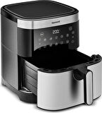 Homend Airfryday Inox 2512H Xxxl Dokunmatik Ekran 10 Programlı Airfryer