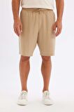 DeFacto Relax Fit Keten Karışımlı Yazlık Bermuda Şort C1240AX24SMBG674