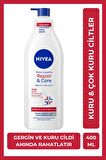 Nivea Repair&care Yoğun Bakım Derinlemesine Nemlendirici Vücut Losyonu, 72 Saat Koruyucu,çok Kuru Ciltler