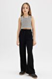 DeFacto Kız Çocuk Wide Leg Fitilli Kaşkorse Pantolon C4595A824SMBK81