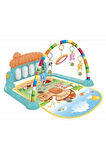 Toys Babycim Sevimli Piyanolu Sesli Işıklı Aynalı Oyun Halısı