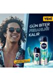 Nivea MEN Erkek Roll-on Deodorant Cool Kick 50ml, 48 Saat Anti-perspirant Ter Koruma, Kaktüs Suyu,Ferahlık
