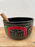 Tibet Meditasyon Ses Çanağı, Meditasyon Çanı, Yoga Çanı, Tibet Çanağı, Singing Bowl (21 cm)