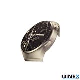 Winex Watch 4 Pro Curved Amoled Ekran Android İos HarmonyOs Uyumlu Akıllı Saat Gümüş