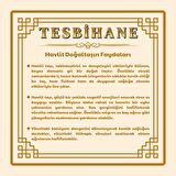 Kararmaz Metal Ayyıldız Püsküllü Fasetalı Küre Kesim Havlit Doğaltaş Tesbih
